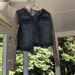 Jean/ Sweatshirt jacket